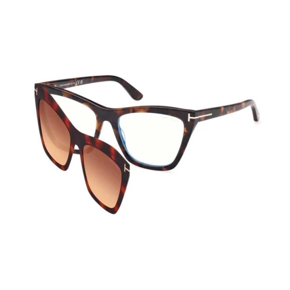 TOM FORD BLUE BLOCK CLIP ON Рамки за очила 0FT5971-B 5254